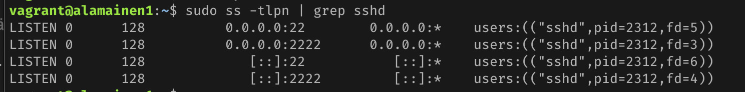SSH config